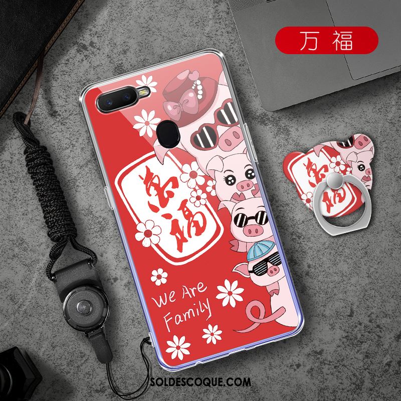 Coque Oppo Ax7 Dessin Animé Créatif Tendance Téléphone Portable Fluide Doux Pas Cher