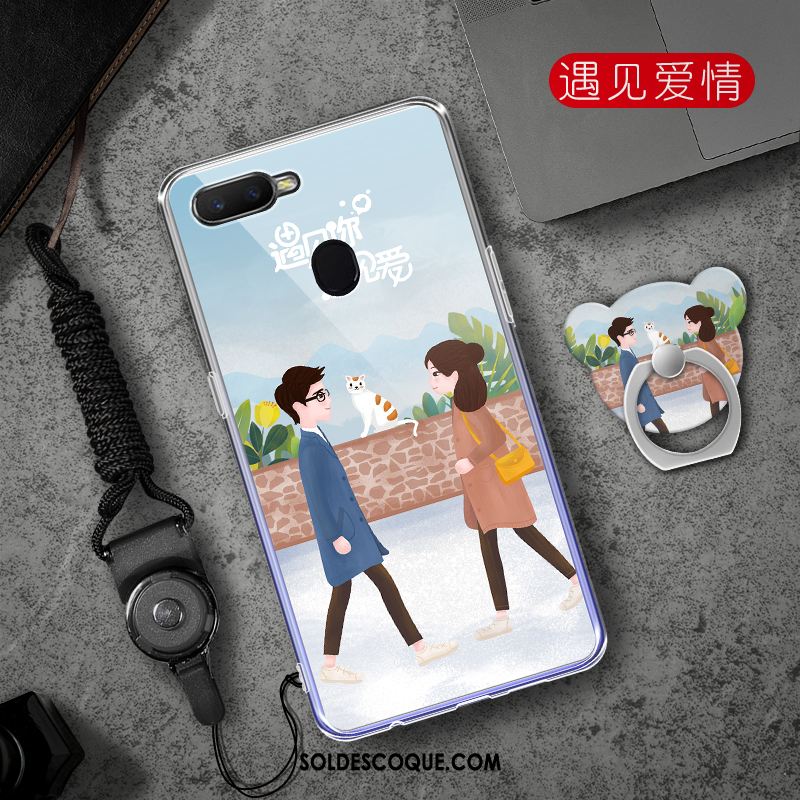 Coque Oppo Ax7 Dessin Animé Créatif Tendance Téléphone Portable Fluide Doux Pas Cher