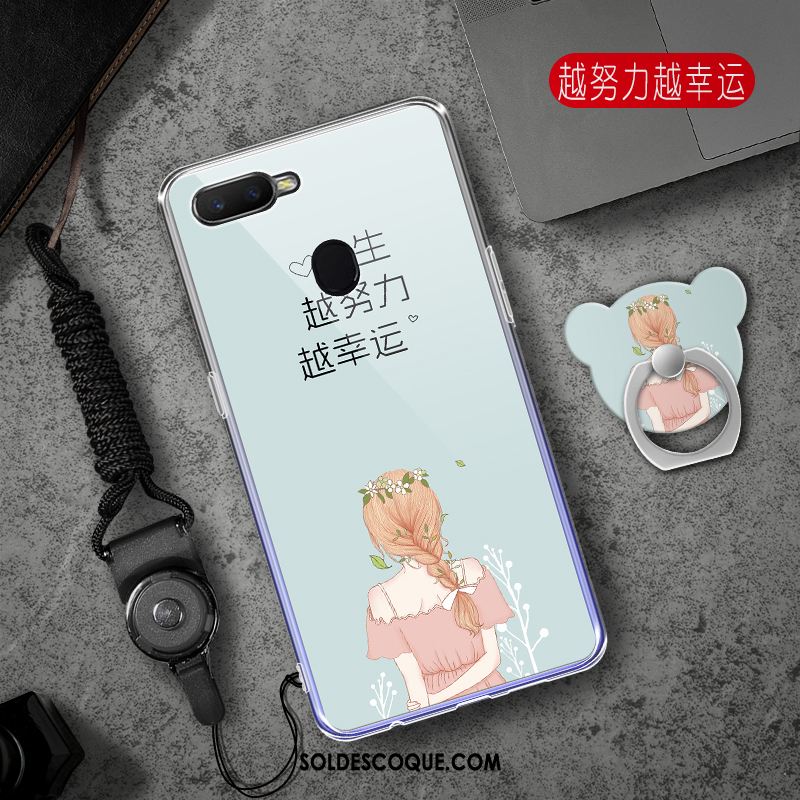 Coque Oppo Ax7 Dessin Animé Créatif Tendance Téléphone Portable Fluide Doux Pas Cher