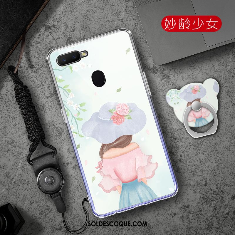 Coque Oppo Ax7 Dessin Animé Créatif Tendance Téléphone Portable Fluide Doux Pas Cher