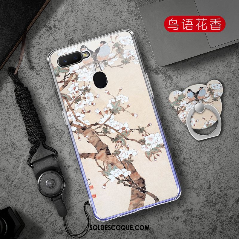 Coque Oppo Ax7 Dessin Animé Créatif Tendance Téléphone Portable Fluide Doux Pas Cher