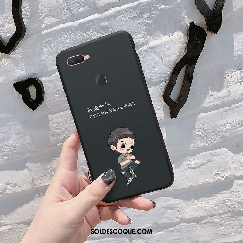 Coque Oppo Ax7 Incassable Téléphone Portable Poulet Noir Tendance Housse En Ligne