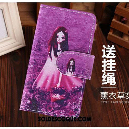 Coque Oppo F5 Charmant Étui En Cuir Ornements Suspendus Dessin Animé Rose Soldes