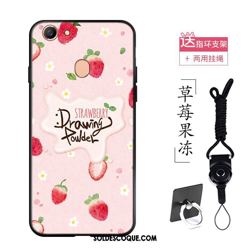 Coque Oppo F5 Fleurs Téléphone Portable Personnalité Paysage Simple France