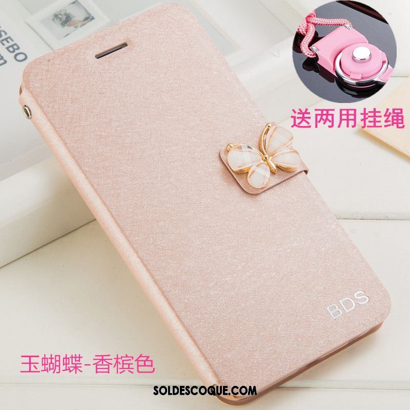 Coque Oppo F5 Téléphone Portable Rouge Protection Étui En Cuir Tendance Pas Cher