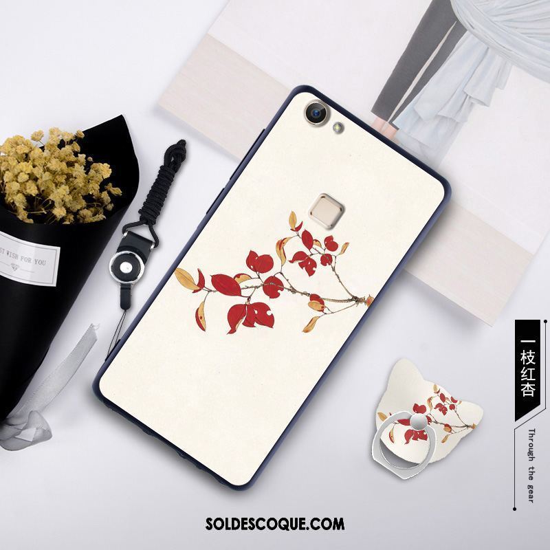 Coque Oppo F5 Téléphone Portable Vert Style Chinois Fluide Doux Ornements Suspendus Pas Cher