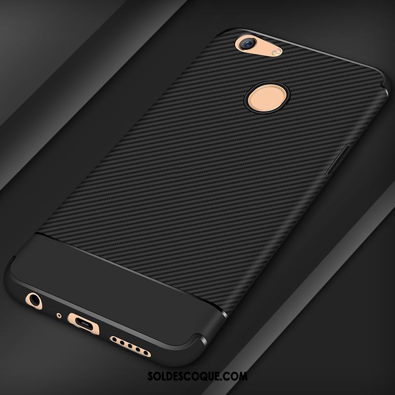 Coque Oppo F5 Téléphone Portable Étui En Cuir Rouge Incassable Silicone Soldes