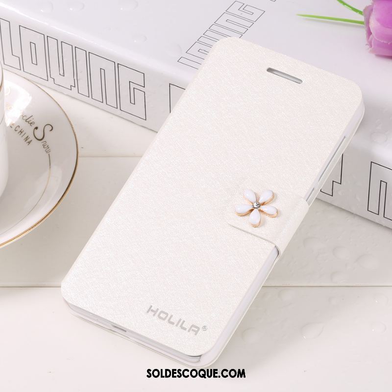 Coque Oppo F5 Youth Téléphone Portable Clamshell Protection Étui Blanc Pas Cher