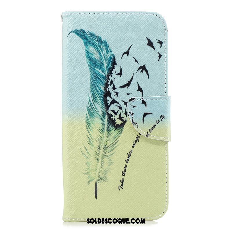 Coque Oppo F5 Youth Étui En Cuir Bleu Téléphone Portable Charmant Tout Compris Housse Soldes