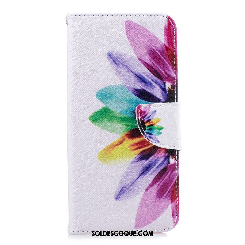 Coque Oppo F5 Youth Étui En Cuir Bleu Téléphone Portable Charmant Tout Compris Housse Soldes