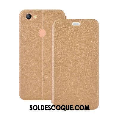 Coque Oppo F5 Étui Protection Étui En Cuir Bleu Incassable Soldes