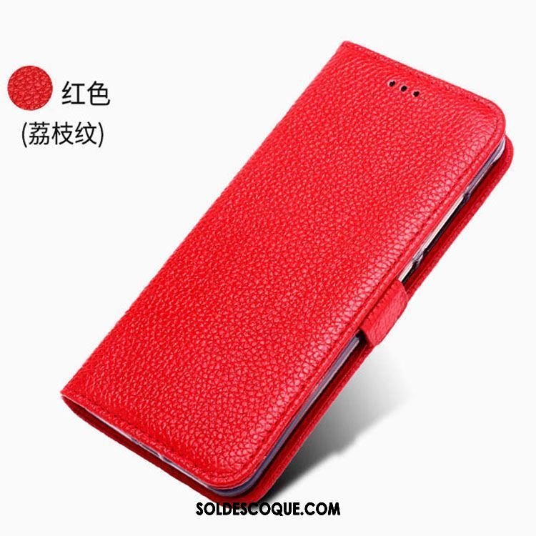 Coque Oppo F7 Carte Étui Incassable Protection Orange Pas Cher