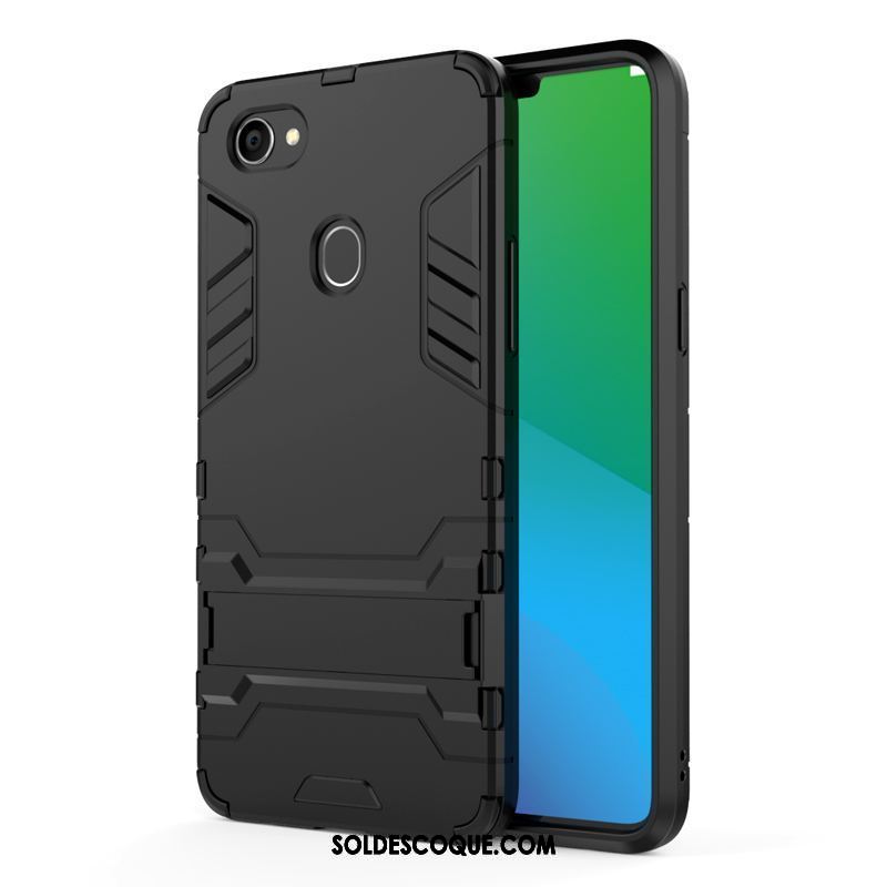 Coque Oppo F7 Délavé En Daim Silicone Téléphone Portable Incassable Protection Pas Cher