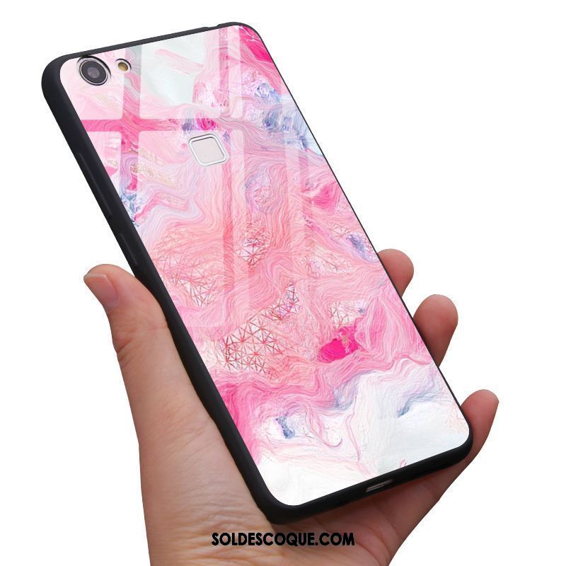 Coque Oppo F7 Grand Silicone Verre Téléphone Portable Personnalisé Housse En Vente