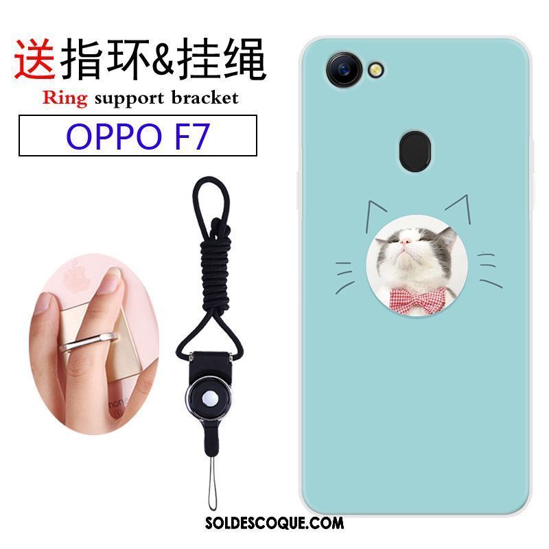 Coque Oppo F7 Incassable Personnalité Ornements Suspendus Charmant Étui Pas Cher