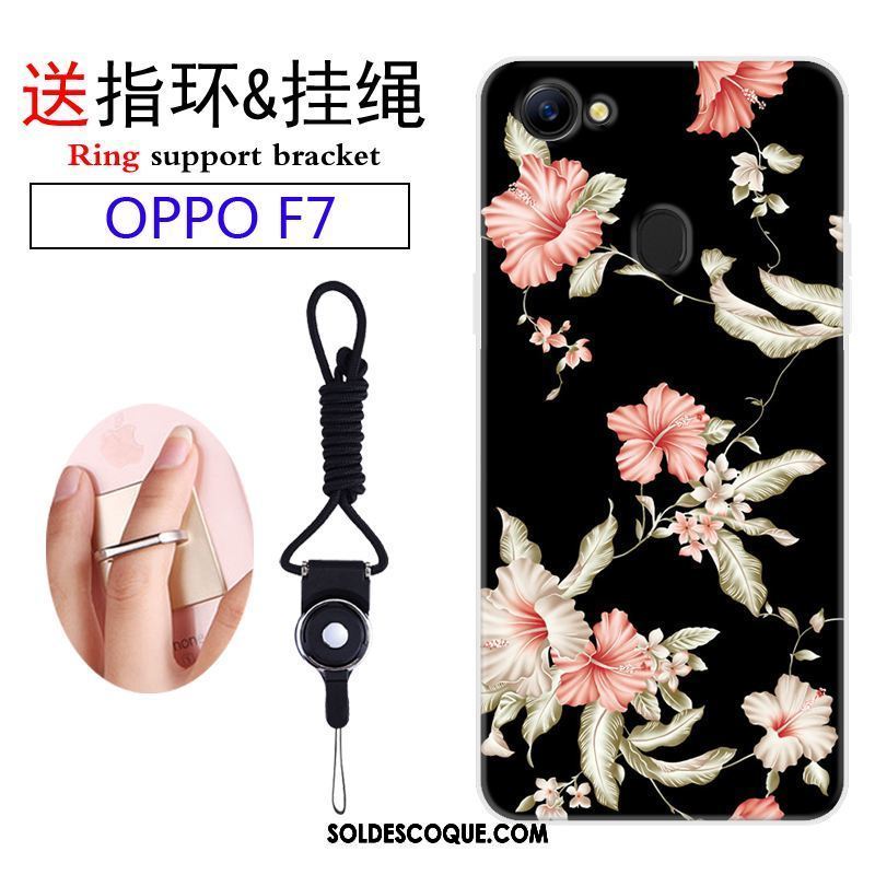 Coque Oppo F7 Incassable Personnalité Ornements Suspendus Charmant Étui Pas Cher