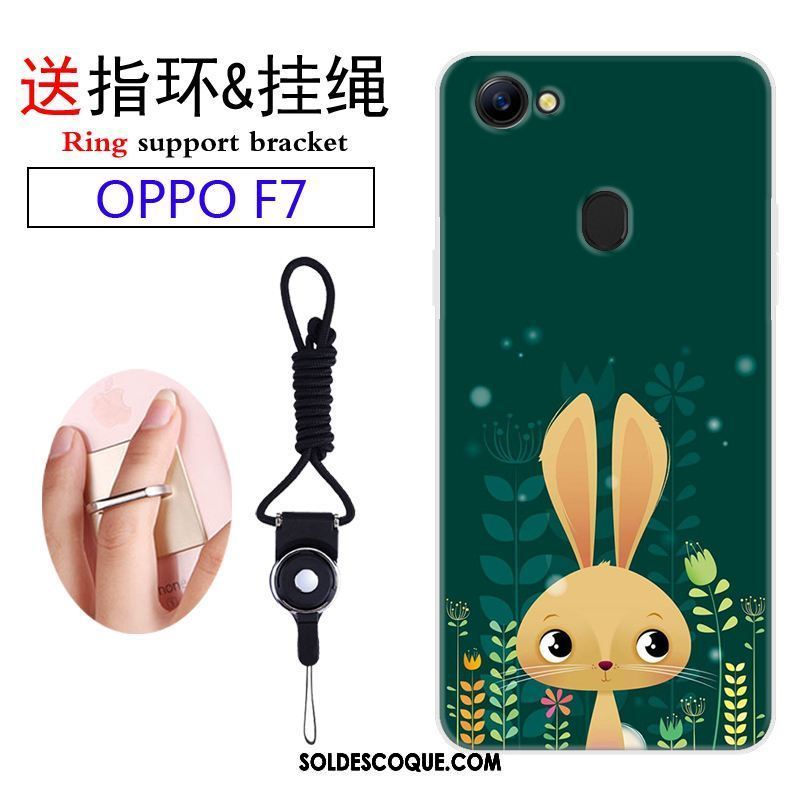 Coque Oppo F7 Incassable Personnalité Ornements Suspendus Charmant Étui Pas Cher