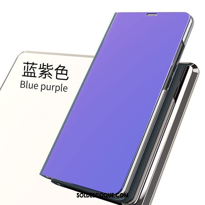 Coque Oppo F7 Placage Dormance Téléphone Portable Miroir Violet France