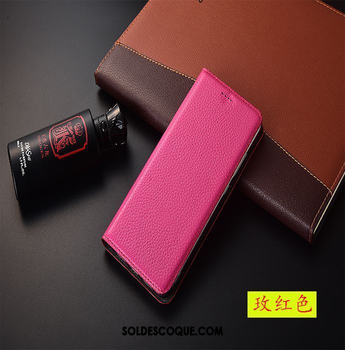 Coque Oppo F7 Protection Litchi Incassable Modèle Fleurie Étui France