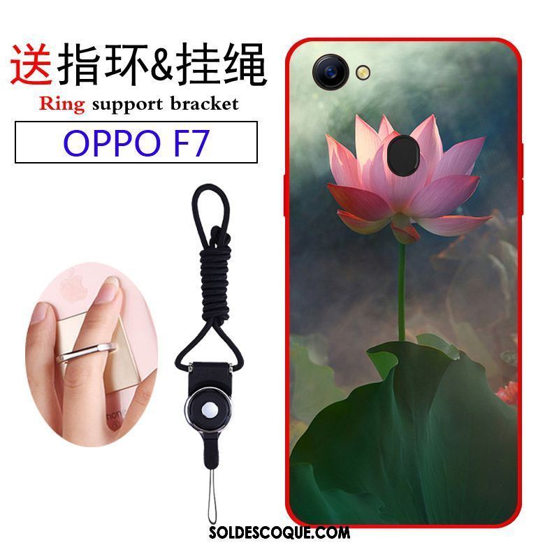 Coque Oppo F7 Protection Étui Personnalité Téléphone Portable Vert En Vente