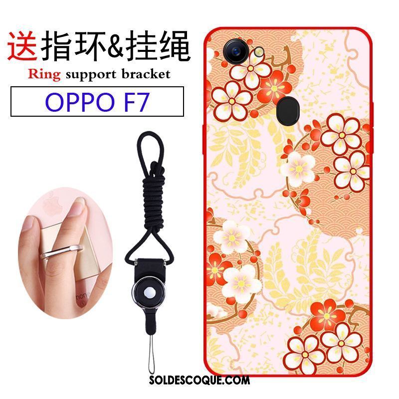 Coque Oppo F7 Protection Étui Personnalité Téléphone Portable Vert En Vente