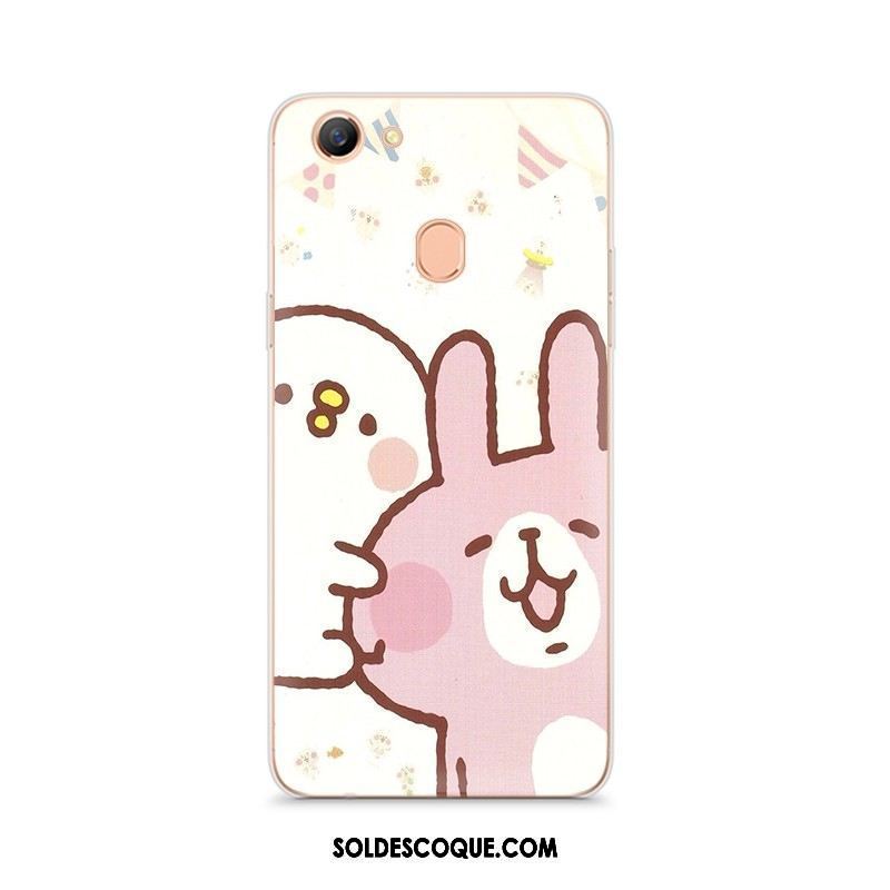 Coque Oppo F7 Téléphone Portable Fluide Doux Personnalisé Protection Rose Soldes