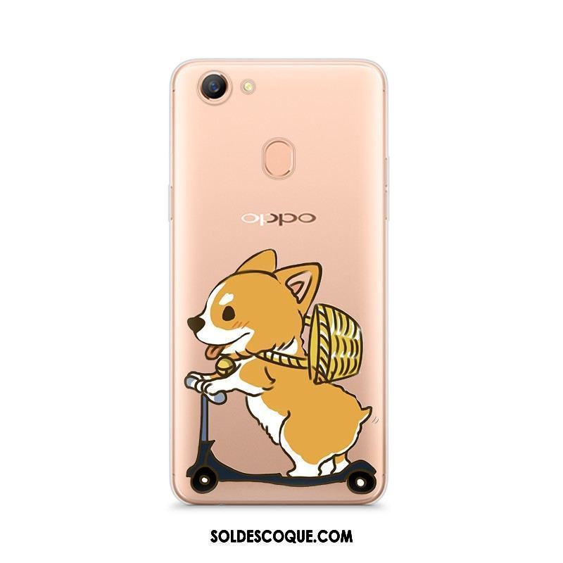 Coque Oppo F7 Téléphone Portable Fluide Doux Personnalisé Protection Rose Soldes