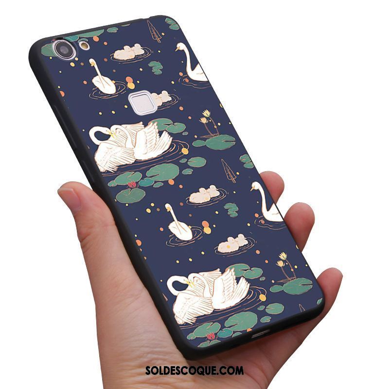 Coque Oppo F7 Vintage Protection Petit Art Étui Soldes