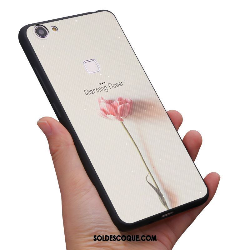 Coque Oppo F7 Vintage Protection Petit Art Étui Soldes