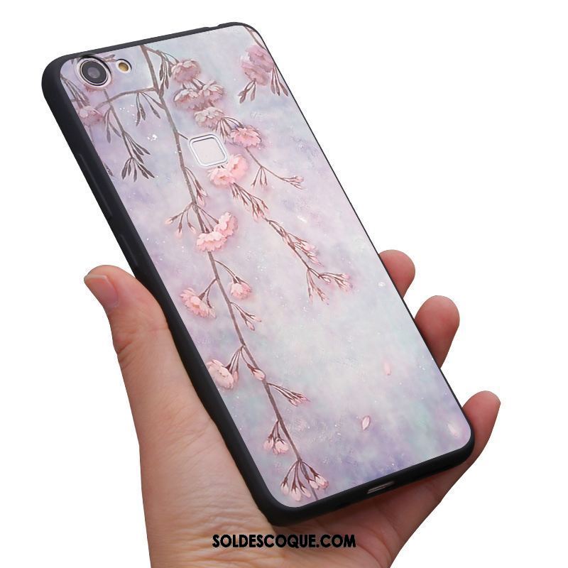 Coque Oppo F7 Vintage Protection Petit Art Étui Soldes