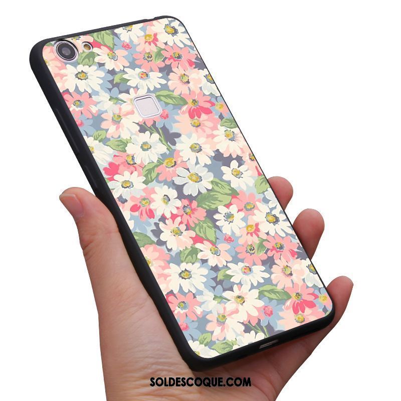 Coque Oppo F7 Vintage Protection Petit Art Étui Soldes