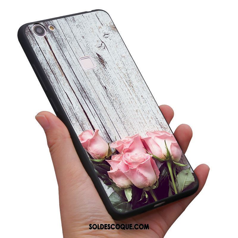 Coque Oppo F7 Vintage Protection Petit Art Étui Soldes