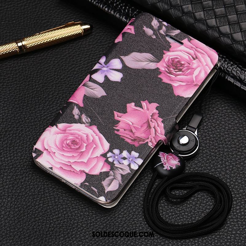 Coque Oppo F7 Violet Incassable Étui En Cuir Fluide Doux Protection Pas Cher