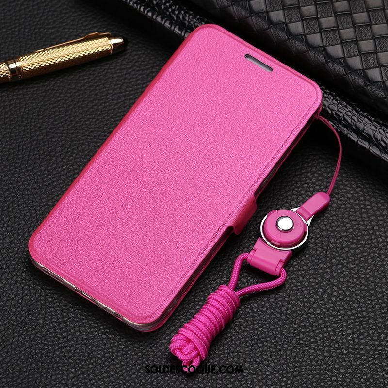 Coque Oppo F7 Violet Incassable Étui En Cuir Fluide Doux Protection Pas Cher