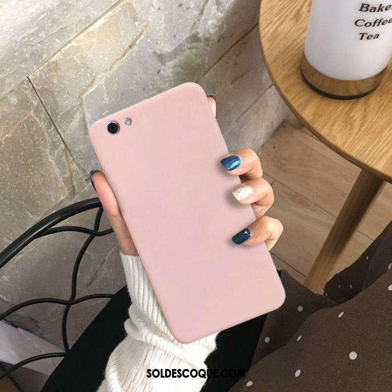 Coque Oppo F7 Youth Incassable Légères Téléphone Portable Fluide Doux Délavé En Daim En Vente