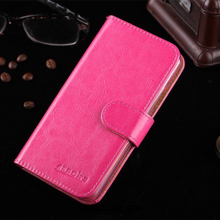 Coque Oppo F7 Youth Incassable Étui En Cuir Haute Protection Rose Housse En Vente