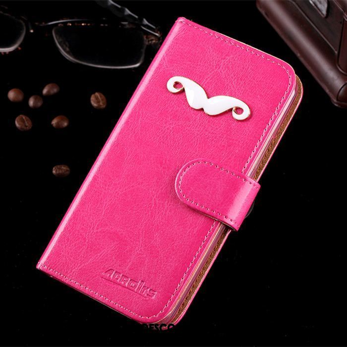 Coque Oppo F7 Youth Incassable Étui En Cuir Haute Protection Rose Housse En Vente