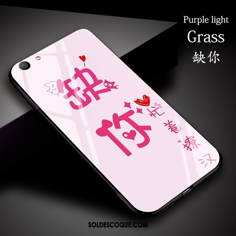 Coque Oppo F7 Youth Net Rouge Amoureux Verre Trempé Légères Miroir Housse En Vente