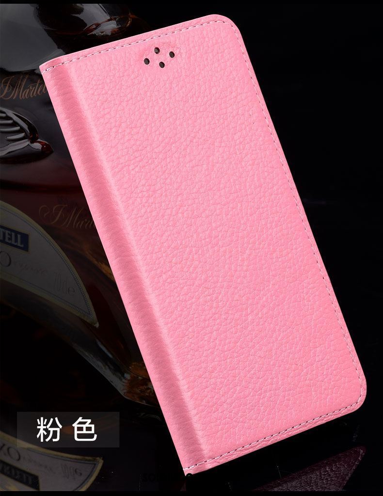 Coque Oppo F7 Youth Étui En Cuir Protection Clamshell Cuir Véritable Incassable Housse En Vente