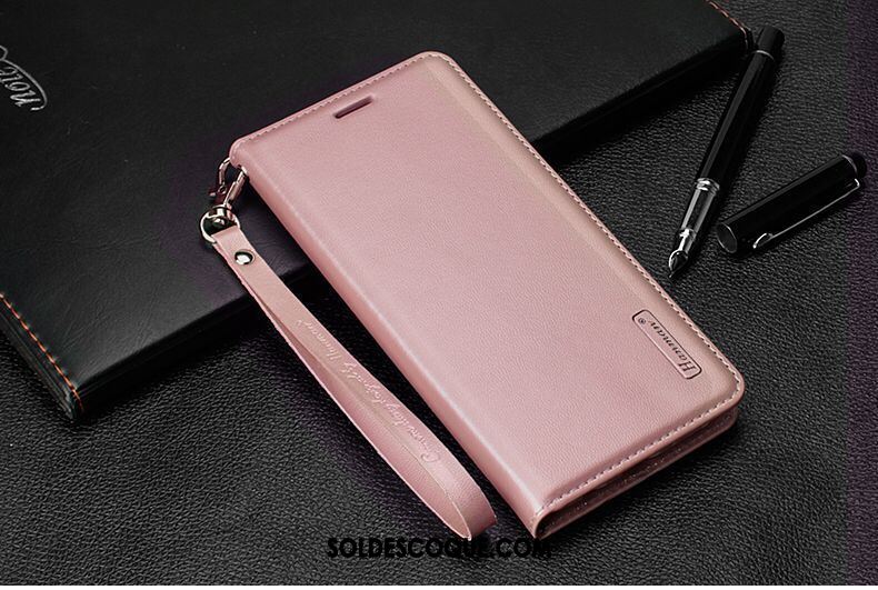 Coque Oppo F7 Étui En Cuir Clamshell Protection Noir Incassable Housse Pas Cher