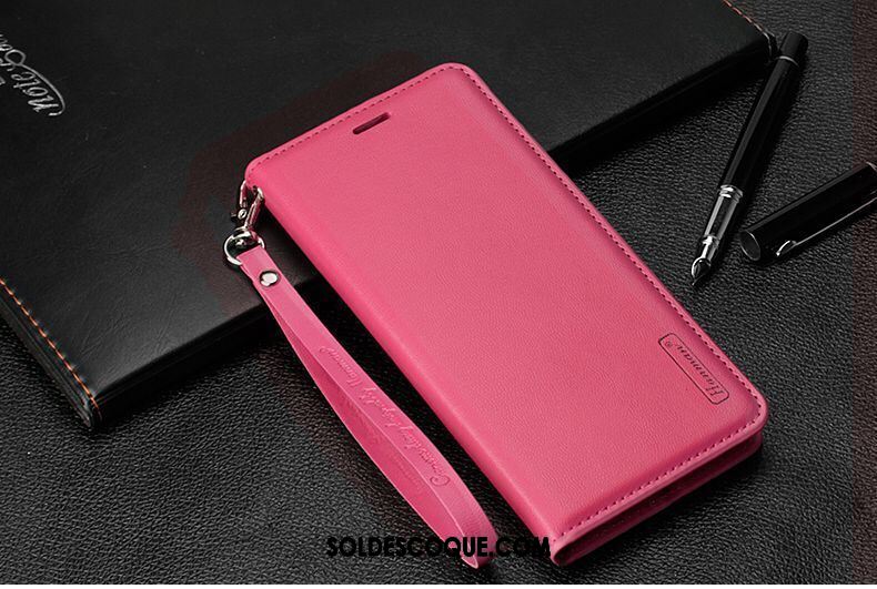 Coque Oppo F7 Étui En Cuir Clamshell Protection Noir Incassable Housse Pas Cher