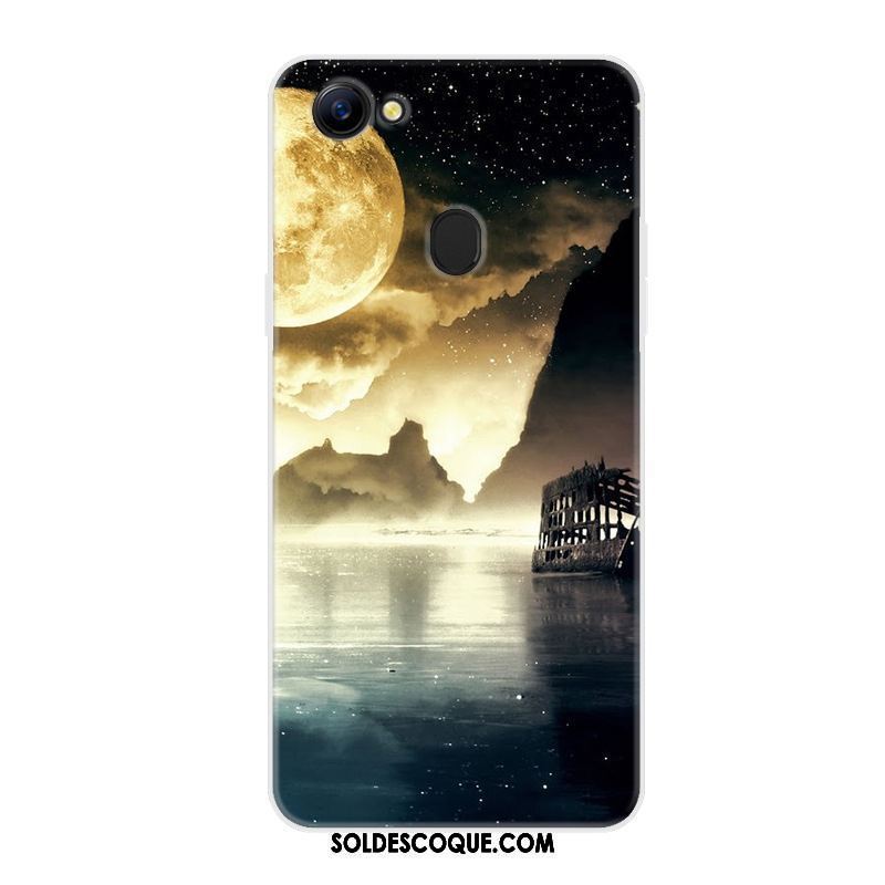 Coque Oppo F7 Étui Fluide Doux Dessin Animé Personnalité Protection Soldes