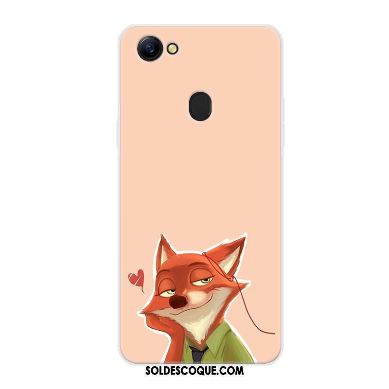 Coque Oppo F7 Étui Fluide Doux Dessin Animé Personnalité Protection Soldes