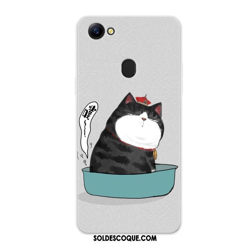 Coque Oppo F7 Étui Fluide Doux Dessin Animé Personnalité Protection Soldes