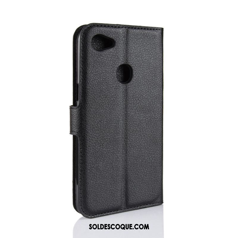 Coque Oppo F7 Étui Tout Compris Incassable Noir Étui En Cuir Soldes