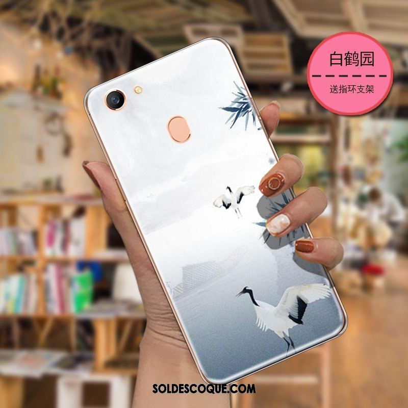 Coque Oppo F7 Étui Vent Téléphone Portable Tout Compris Dessin Animé En Ligne