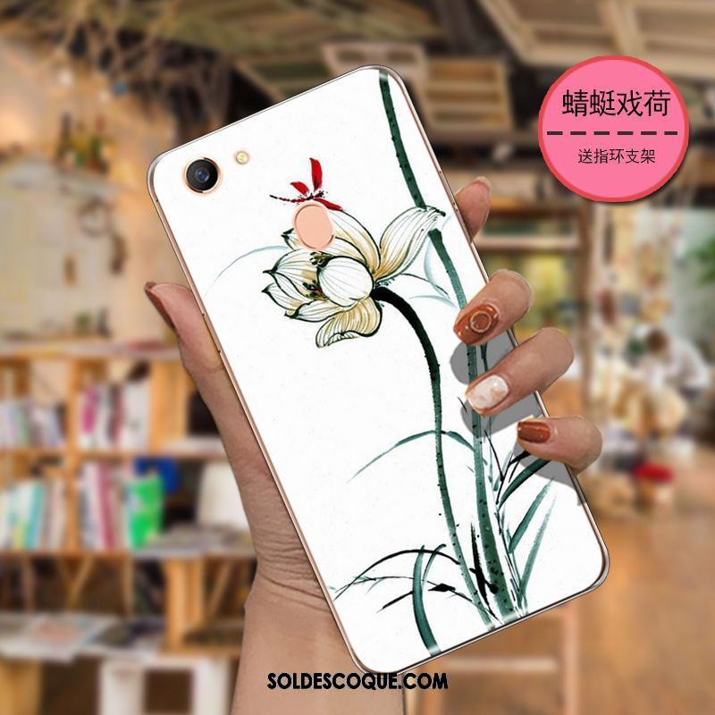 Coque Oppo F7 Étui Vent Téléphone Portable Tout Compris Dessin Animé En Ligne