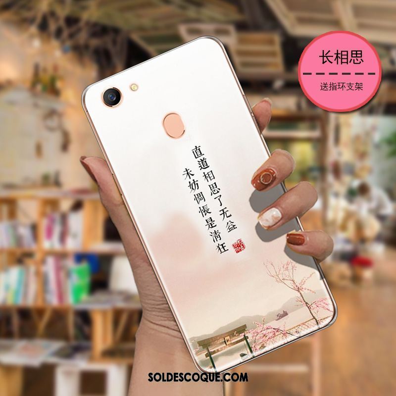 Coque Oppo F7 Étui Vent Téléphone Portable Tout Compris Dessin Animé En Ligne