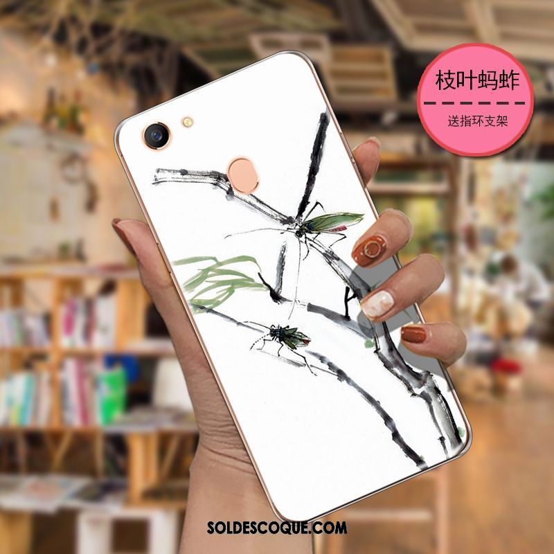 Coque Oppo F7 Étui Vent Téléphone Portable Tout Compris Dessin Animé En Ligne