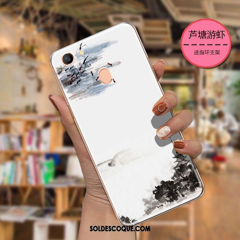 Coque Oppo F7 Étui Vent Téléphone Portable Tout Compris Dessin Animé En Ligne